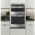 GE Profile 27" Stainless Steel Built-In Combination Microwave Wall Oven