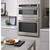 Cafe 30" Stainless Steel Combination Double Wall Oven With Convection & Advantium Technology