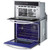 LG 6.4 Cu. Ft. PrintProof Stainless Steel Smart Combination Wall Oven