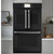Cafe Professional Series 30" Matte Black Smart Built-In Convection French-Door Double Wall Oven
