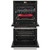 KitchenAid Smart Oven+ 30" Black Stainless Double Convection Wall Oven
