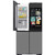 Samsung 29 Cu. Ft. Bespoke 4-Door Flex Refrigerator with AI Family Hub+ and AI Vision Inside 36-Inch Wide in Fingerprint Resistant Stainless Steel