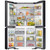 Samsung 29 Cu. Ft. Bespoke 4-Door Flex Refrigerator with AI Family Hub+ and AI Vision Inside 36-Inch Wide in Fingerprint Resistant Stainless Steel