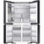 Samsung 29 Cu. Ft. Bespoke 4-Door Flex Refrigerator with AI Family Hub+ and AI Vision Inside 36-Inch Wide in Fingerprint Resistant Stainless Steel