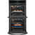 Frigidaire Gallery 30" Smudge-Proof Black Stainless Steel Double Electric Wall Oven With Total Convection