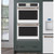 Cafe Professional Series 30" Matte White Smart Built-In Convection Double Wall Oven