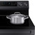 Samsung 6.3 Cu. Ft. Fingerprint Resistant Black Stainless Steel Smart Freestanding Electric Range With Flex Duo, No Preheat Air Fry & Griddle - NE63A6751SG/AA