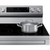 Samsung 6.3 Cu. Ft. Fingerprint Resistant Stainless Steel Smart Freestanding Electric Range With No-Preheat Air Fry & Convection - NE63A6511SS/AA