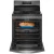 Frigidaire Gallery 30 In. Electric Range with Total Convection in Smudge-Proof Black Stainless Steel - GCRE3060BD