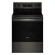 Whirlpool Electric Range With Air Cooking 30-In. in Black Stainless Steel - WFES5030RV