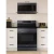 Samsung 6.3 Cu. Ft. Fingerprint Resistant Black Stainless Steel Smart Freestanding Electric Range With No-Preheat Air Fry & Convection - NE63A6511SG/AA