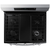 Samsung Gas Range Smart Freestanding with No-Preheat Air Fry & Convection, 6 Cu Ft in Fingerprint Resistant Stainless Steel - NX60A6511SS/AA