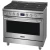 Frigidaire Professional ADA 36 In. Smudge-Proof Stainless Steel Front Control Freestanding Gas Range - PCFG3670AF