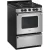 Whirlpool ADA 24 In. Stainless Steel Freestanding Gas Range With Sealed Burners - WFG500M4HS