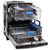 GE Profile UltraFresh System Dishwasher 24-Inch in Stainless Steel - PDT755SYVFS