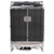 GE Profile UltraFresh System Dishwasher 24-Inch in Stainless Steel - PDT755SYVFS