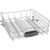 Bosch 100 Series Dishwasher Recessed Handle 24 Inch in Black - SHE41CM6N