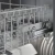 Bosch 300 Series 24-Inch Recessed Handle Dishwasher in Stainless Steel - SHE53C85N