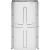 Whirlpool Double Wall Oven With Self-Cleaning 30-Inch Wide in Stainless Steel - WOED3030LS