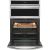 Frigidaire Gallery Wall Oven and Microwave Combination with Stone-Baked Pizza 30-Inch Wide in Smudge-Proof Stainless Steel - GCWM3070AF