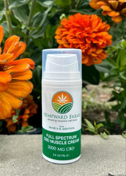 Hempward Farms 2000mg CBD Muscle Cream