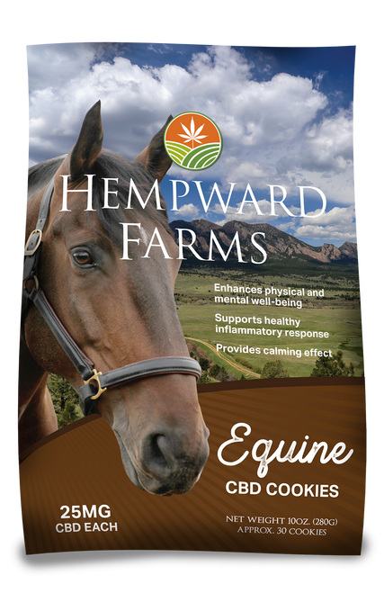 Hempward Farms Horse CBD Cookies 10oz bag