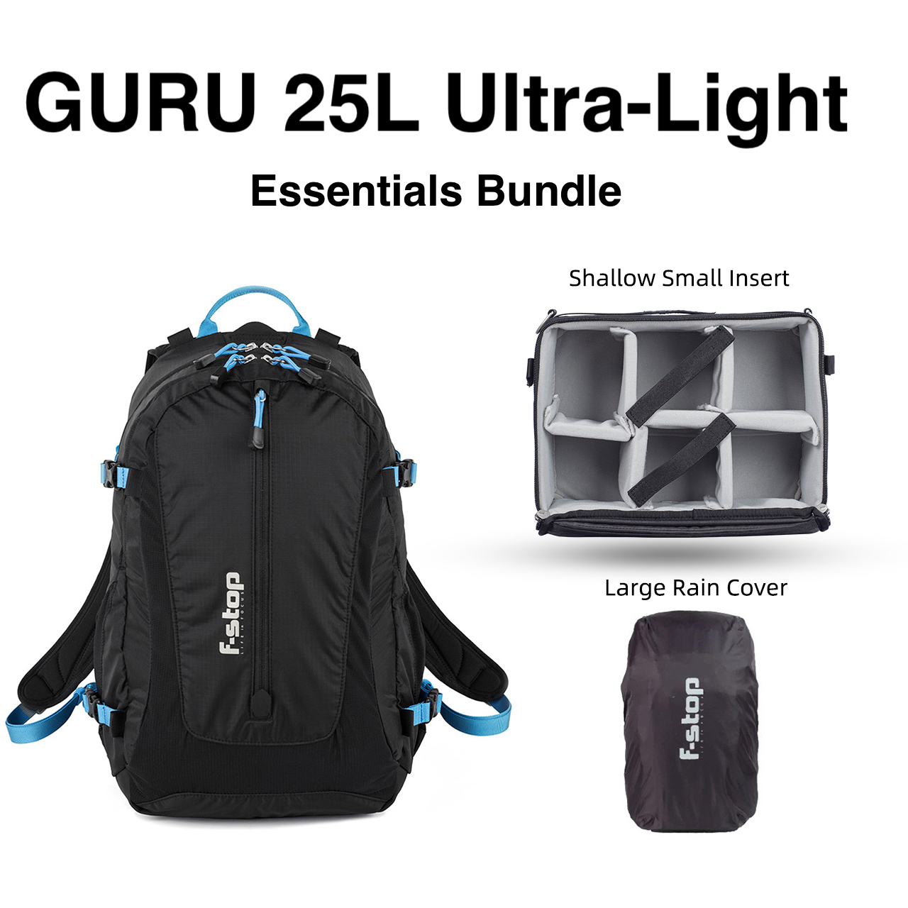 Guru 25L and Sports Camera Backpack and Camera Bag