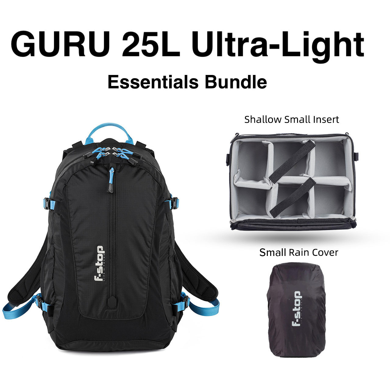 Guru 25L Ultra-Light Travel and Sports Camera Backpack and Camera Bag