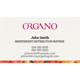 Organo Business Card (2 side) English Pack of 200