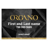 Personalized Organo Car Magnet BLACK (14x22)
