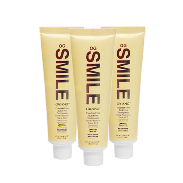 OG Smile Toothpaste Reformulated Pack of 3 (3 Large tubes of 100ml)