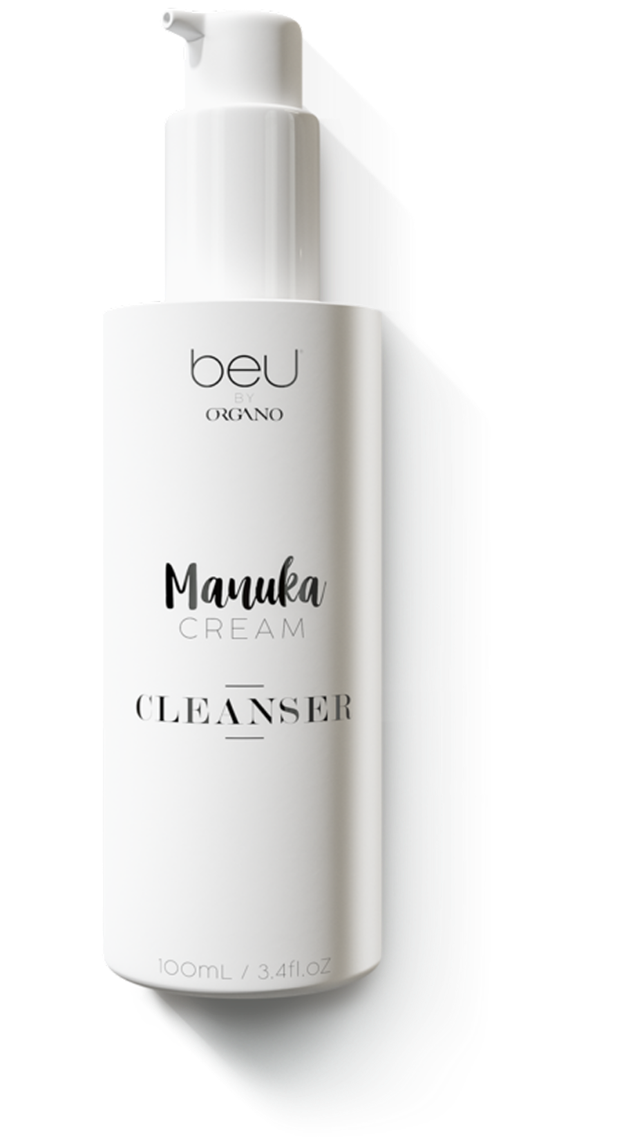A bottle of beu Manuka Cream Cleanser