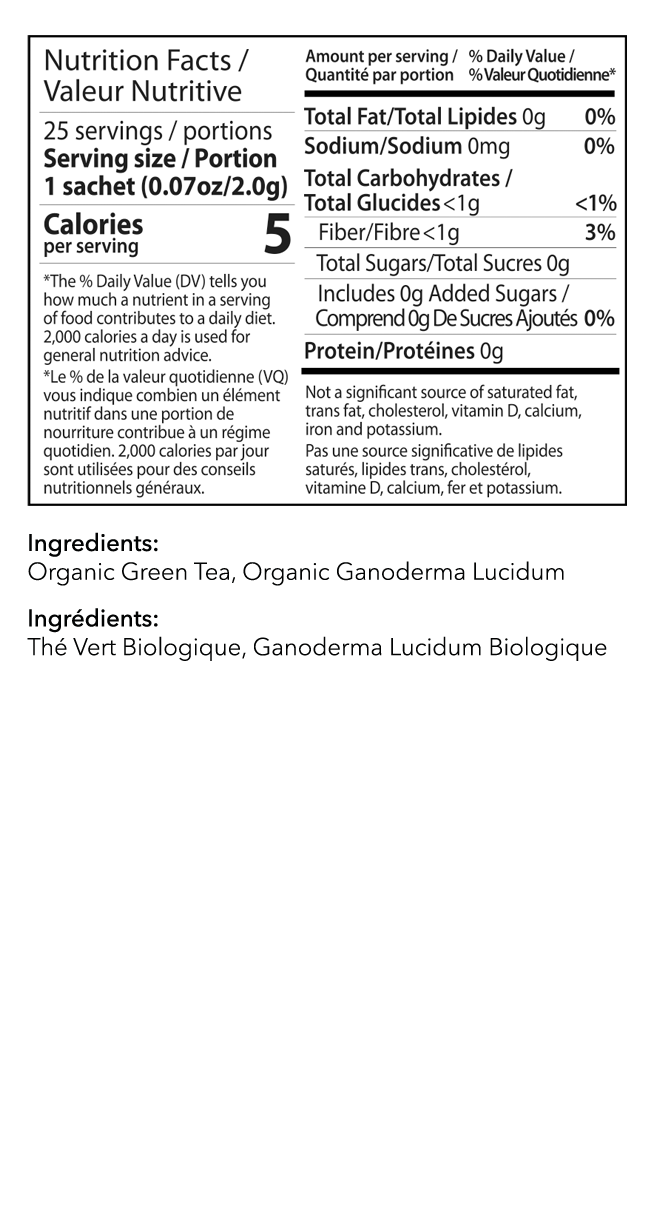 Nutrional Facts on 
