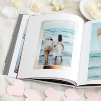 Build a hardcover photo book filled with moments of time spent together as a family