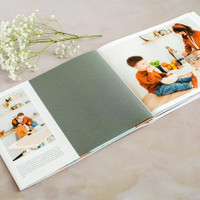 Hardcover album with printed jacket
