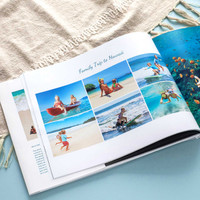 Create your perfect photo book with simple, customizable layouts designed to make your memories shine