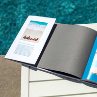 Each hardcover photo book comes with a protective dust jacket — adding an extra layer of style and safeguarding your memories for years to come