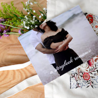 Tell your love story with a 6 x 8 inch softcover photo book with up to 100 pages