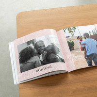 Create a one-of-a-kind gift for Dad with high-quality prints and layouts tailored to your story