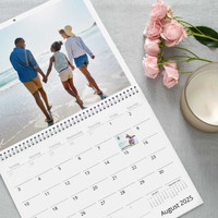 Create a high-quality 12-month photo calendar filled with your favorite travel memories — fully customizable, right down to adding special photos on meaningful dates