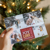 Wrapped in seasonal style, these personalized cards are a small but powerful gift that spreads warmth and joy