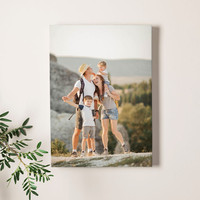 Mounted prints with textured black edges, featuring pre-drilled holes for easy hanging, showcase lovely family memories from summer hikes, ready to display and enjoy.