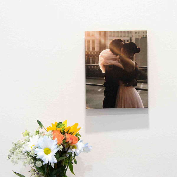 Bring your most-loved moments to life with digital images printed on photo wall decor