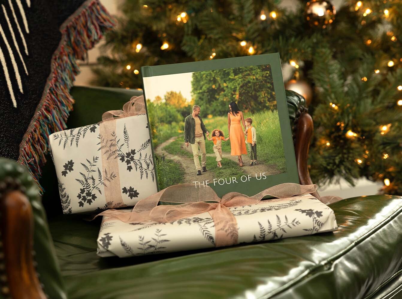 Create a timeless keepsake that turns your favorite seasonal snapshots into a heartfelt holiday treasure