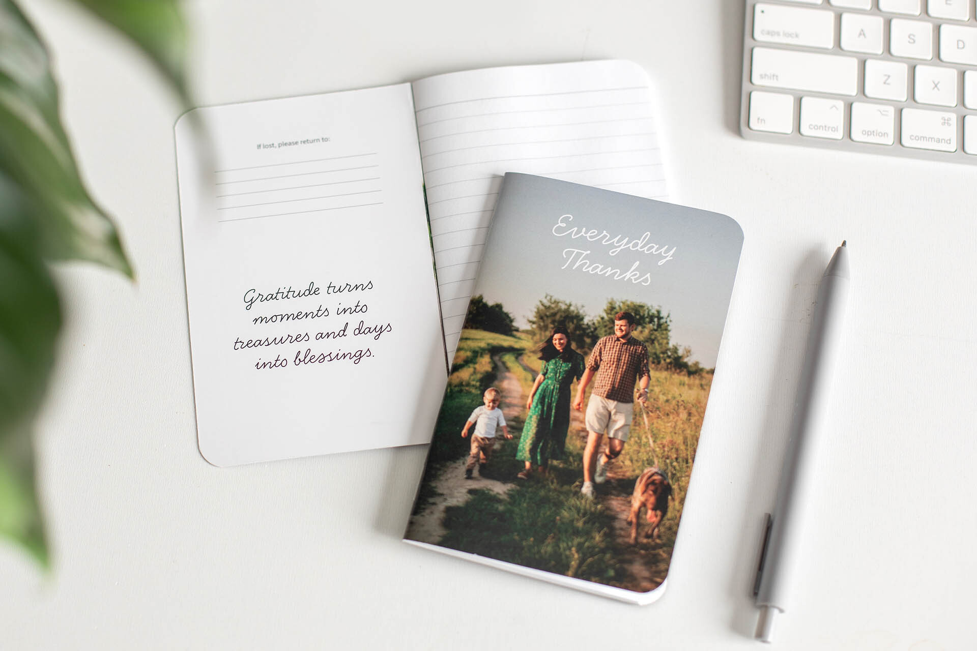 Embrace the cozy charm of autumn with a fall-inspired gratitude memo book that captures your daily reflections