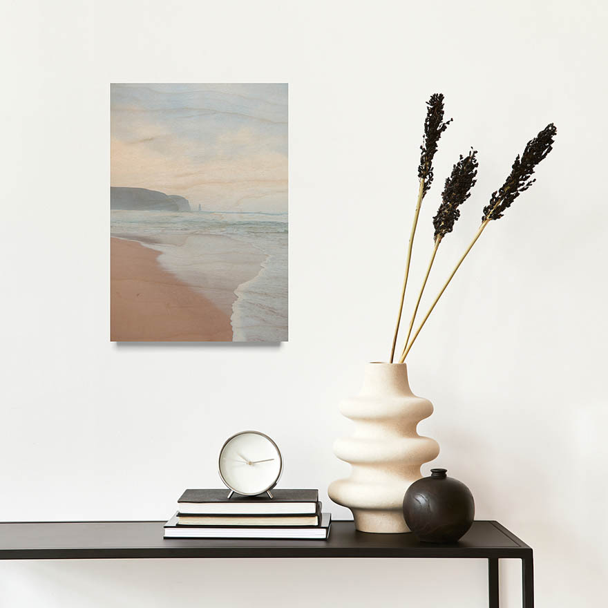 Give a warm, rustic holiday gift with a custom wooden photo print that brings memories to life with natural charm