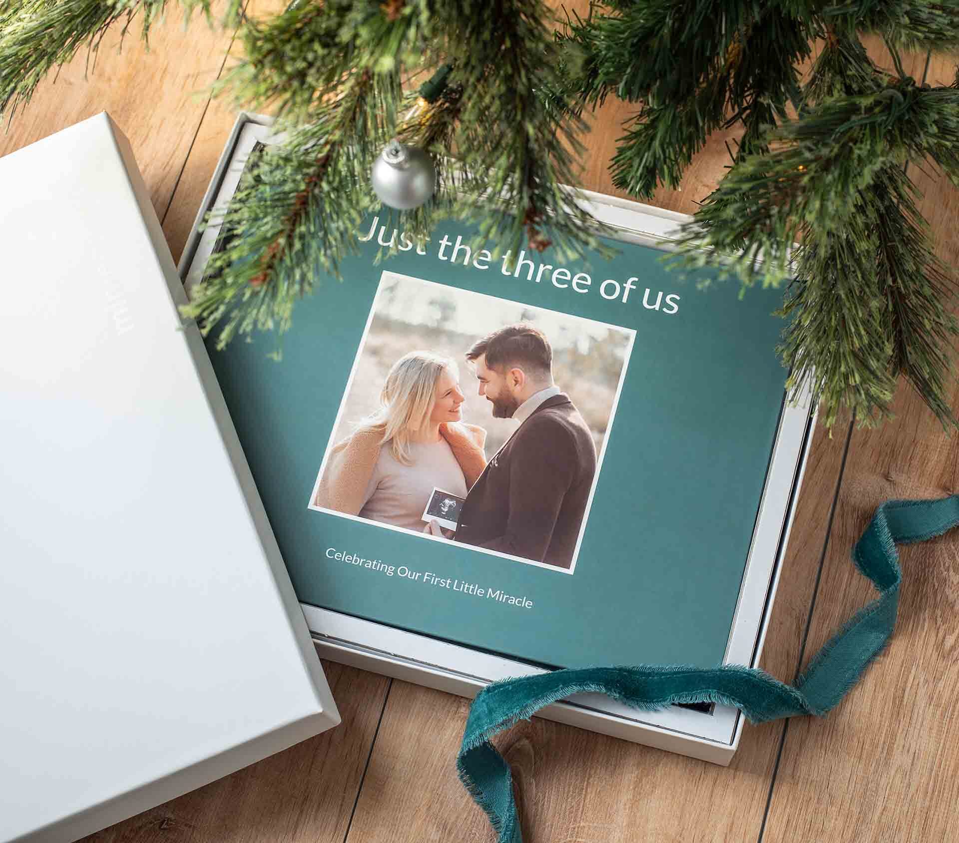Give the gift of cherished memories this Christmas with a premium layflat photo book beautifully boxed for holiday giving