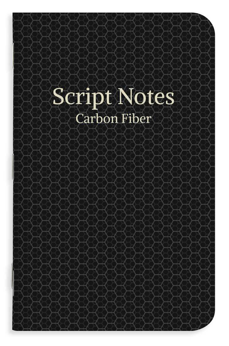 Sleek, modern cover with a carbon fiber texture for a professional look.