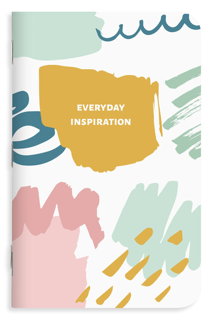 Bright and motivational memo book design for daily encouragement.