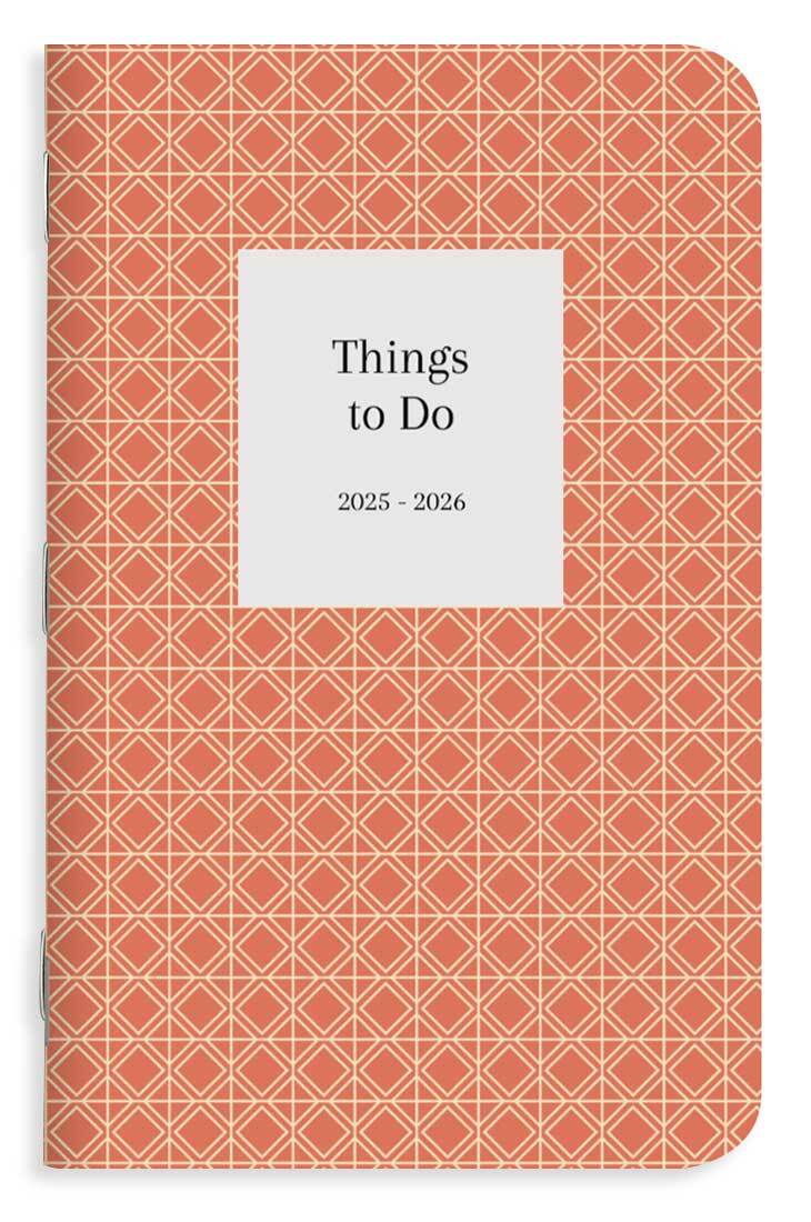 Memo book layout perfect for to-do lists, daily tasks, and personal organization.
